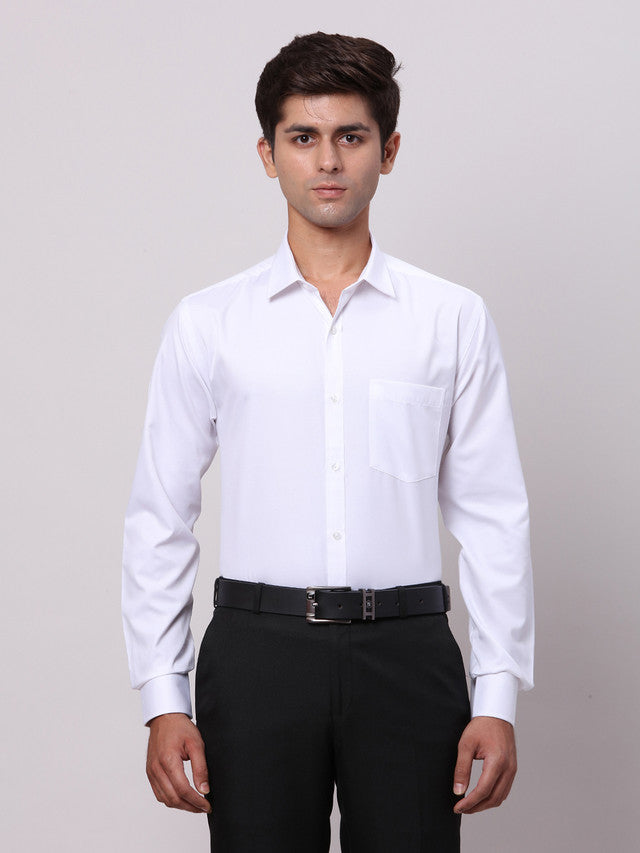 Park Avenue White Formal Shirt