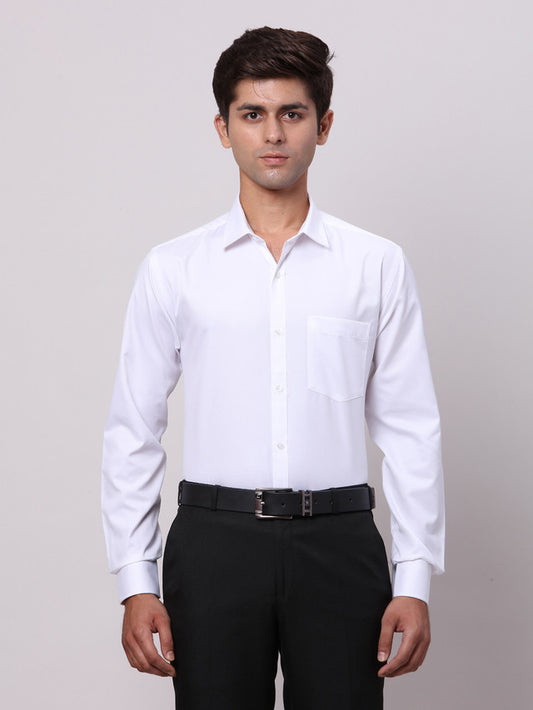 Park Avenue White Formal Shirt