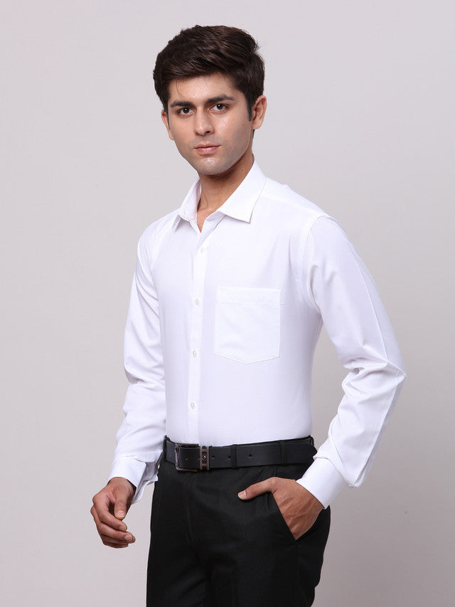 Park Avenue White Formal Shirt