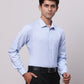 Park Avenue Blue Formal Shirt