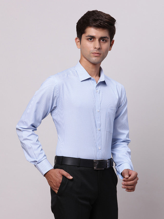 Park Avenue Blue Formal Shirt