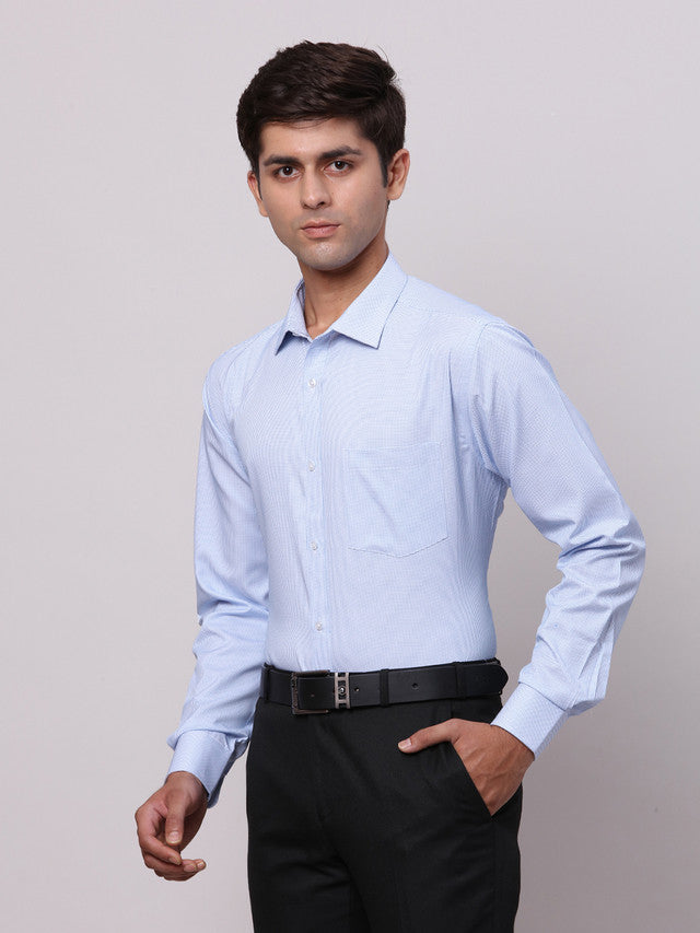 Park Avenue Blue Formal Shirt