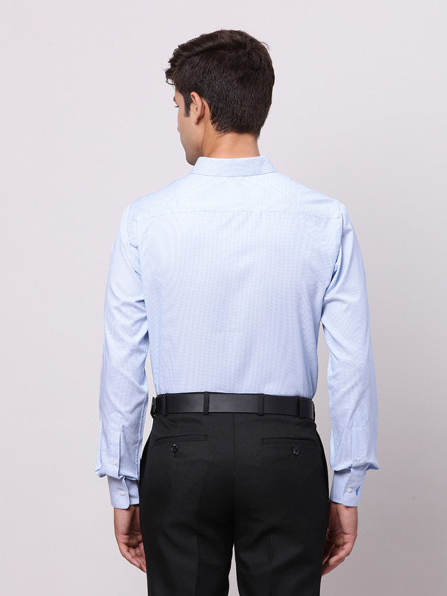 Park Avenue Blue Formal Shirt