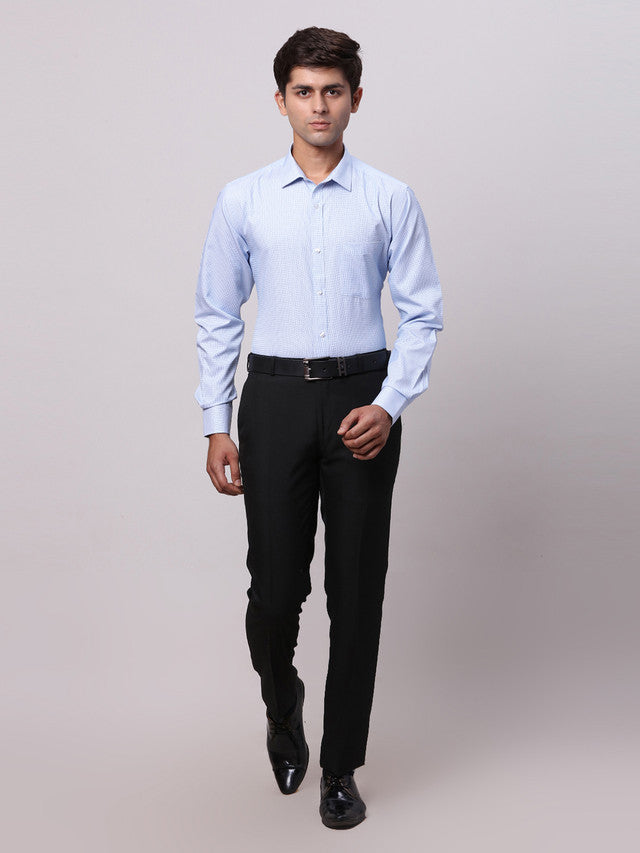 Park Avenue Blue Formal Shirt