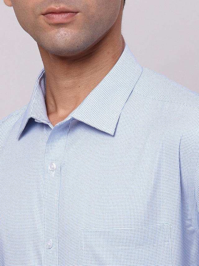 Park Avenue Blue Formal Shirt