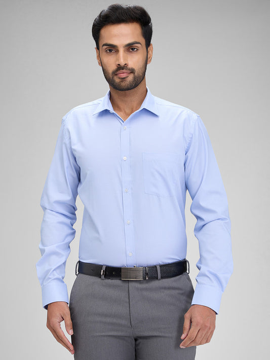 Park Avenue Blue Formal Shirt