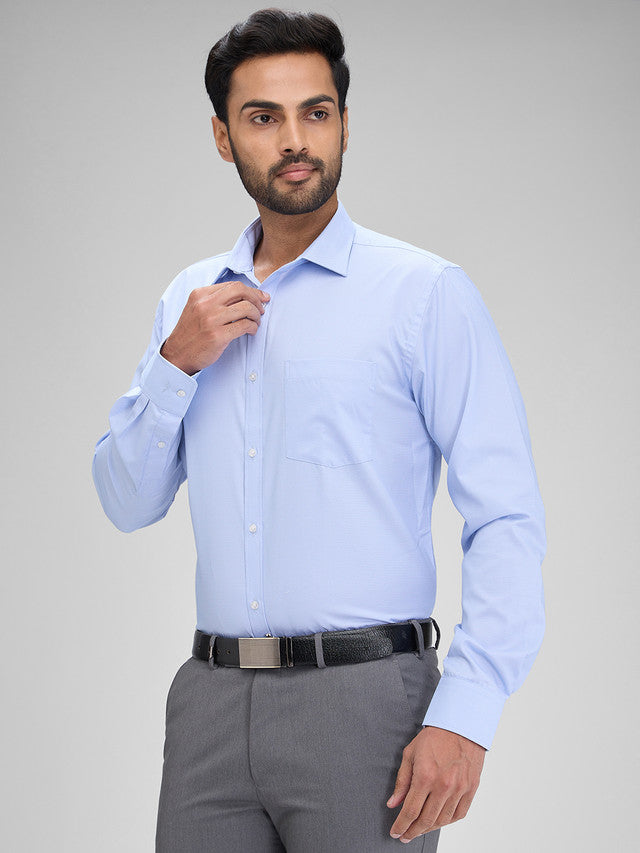 Park Avenue Blue Formal Shirt