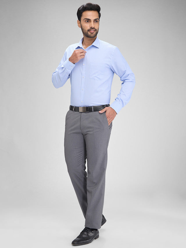 Park Avenue Blue Formal Shirt