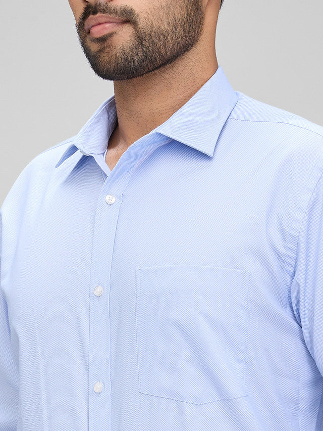 Park Avenue Blue Formal Shirt