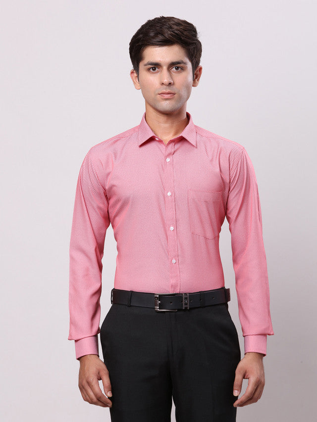 Park Avenue Red Formal Shirt