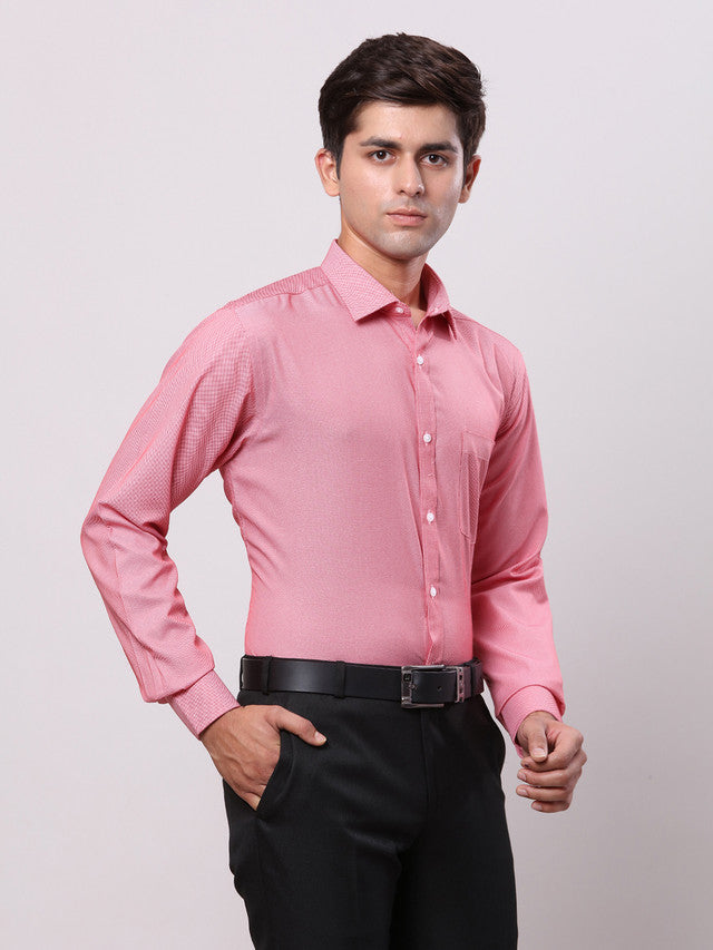 Park Avenue Red Formal Shirt