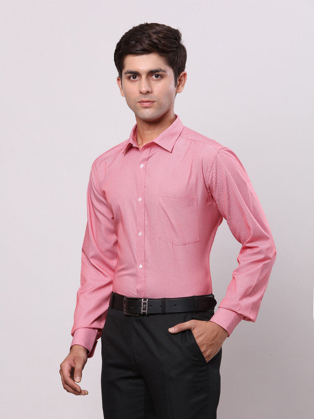 Park Avenue Red Formal Shirt