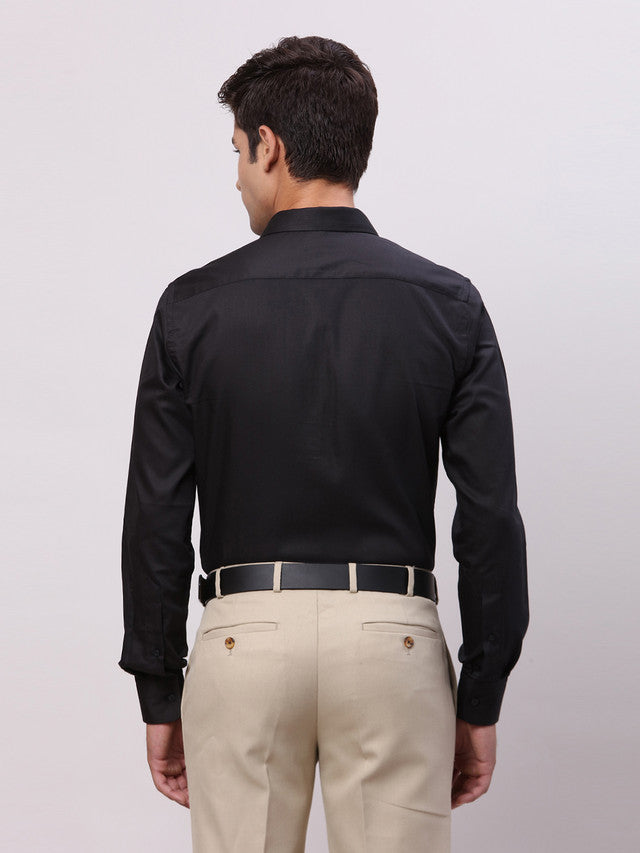 Park Avenue Black Formal Shirt