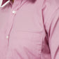 Park Avenue Pink Structure Slim Fit Full Sleeve Cotton Shirt