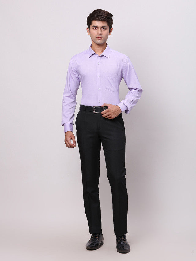 Park Avenue Purple Formal Shirt