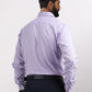 Park Avenue Purple Structure Slim Fit Cotton Formal Shirt