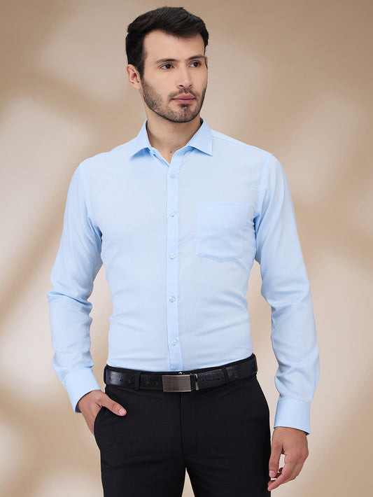 Park Avenue Blue Formal Shirt