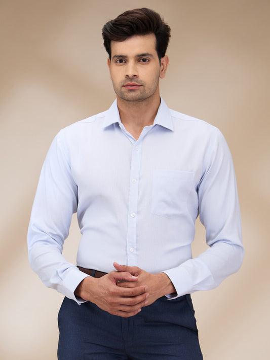 Park Avenue Grey Formal Shirt