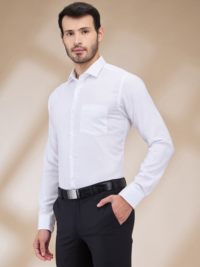 Park Avenue White Formal Shirt