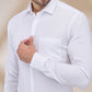 Park Avenue White Formal Shirt