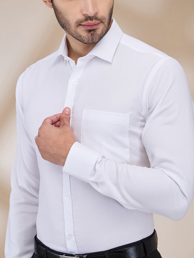 Park Avenue White Formal Shirt