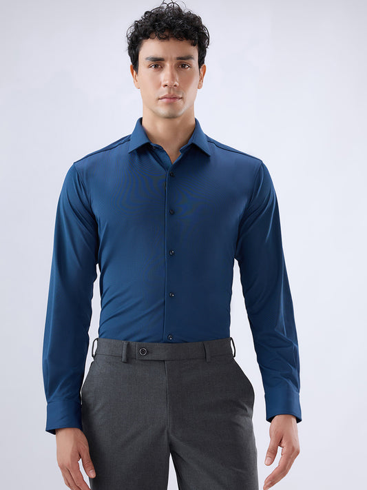 Park Avenue Blue Formal Shirt