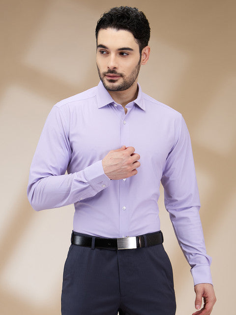 Park Avenue Purple Formal Shirt