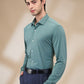 Park Avenue Green Formal Shirt