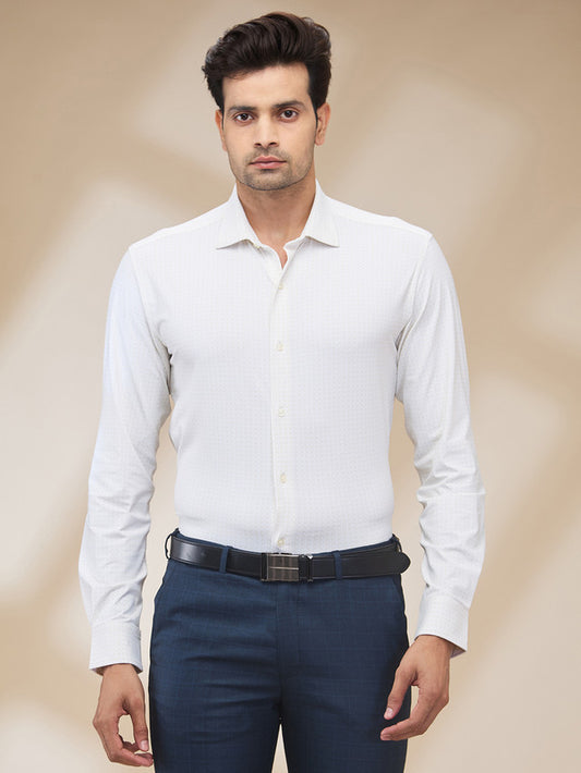 Park Avenue Brown Formal Shirt