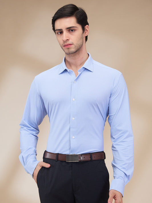 Park Avenue Blue Formal Shirt