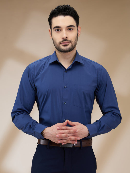 Park Avenue Blue Formal Shirt