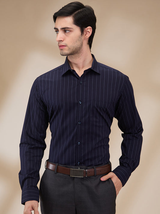 Park Avenue Blue Formal Shirt