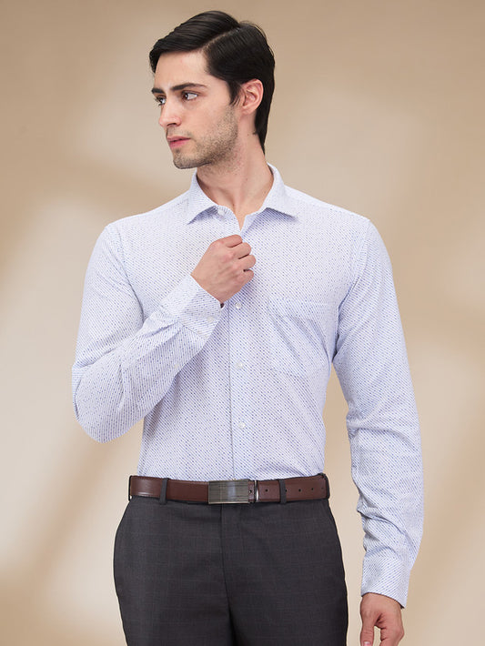 Park Avenue White Formal Shirt