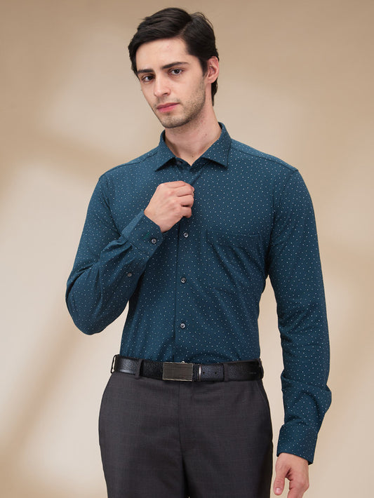 Park Avenue Blue Formal Shirt