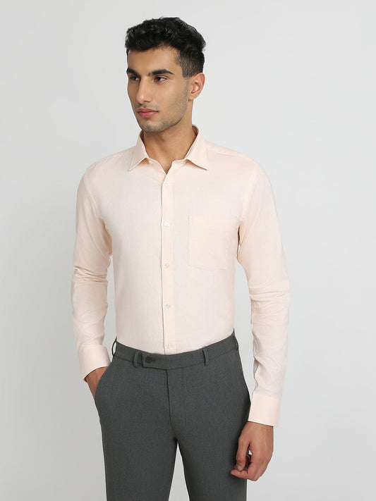 Park Avenue Orange Formal Shirt