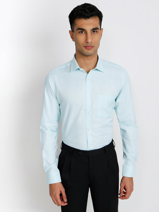 Park Avenue Blue Formal Shirt
