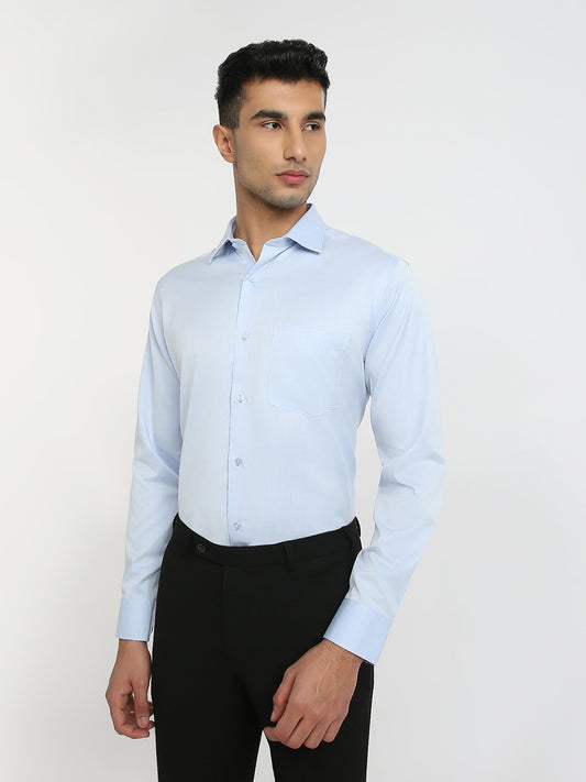 Park Avenue Purple Formal Shirt