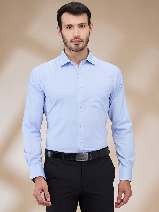 Park Avenue Blue Formal Shirt
