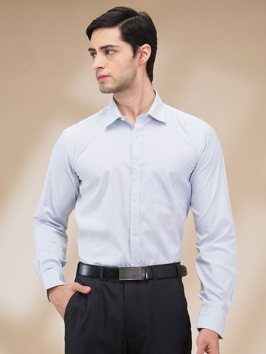 Park Avenue Grey Formal Shirt