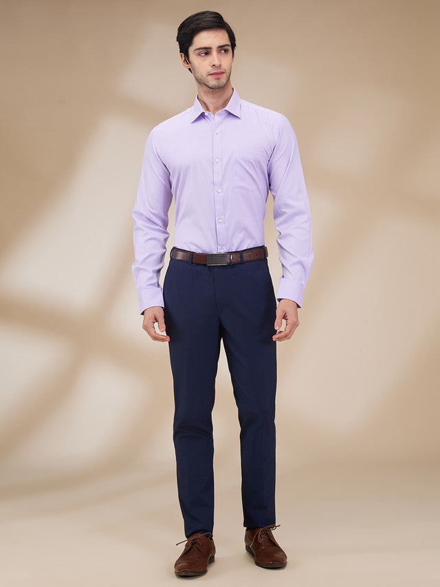 Park Avenue Purple Formal Shirt