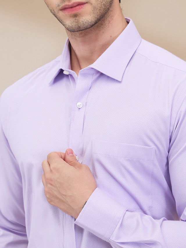 Park Avenue Purple Formal Shirt