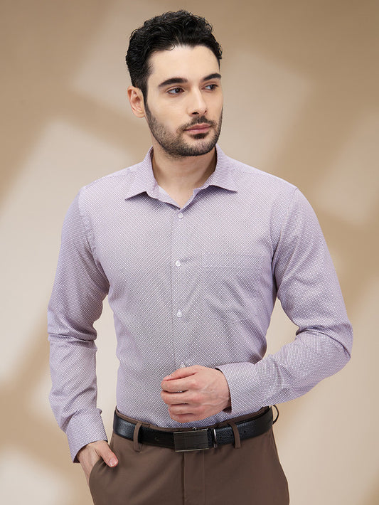 Park Avenue Purple Formal Shirt