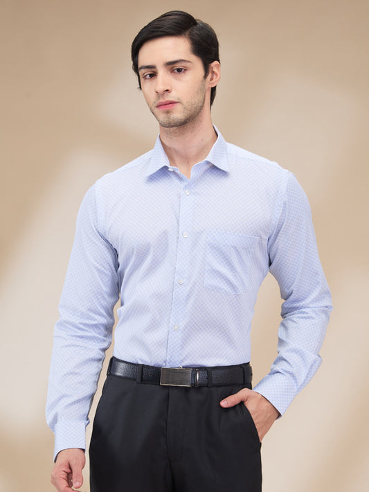 Park Avenue Blue Formal Shirt