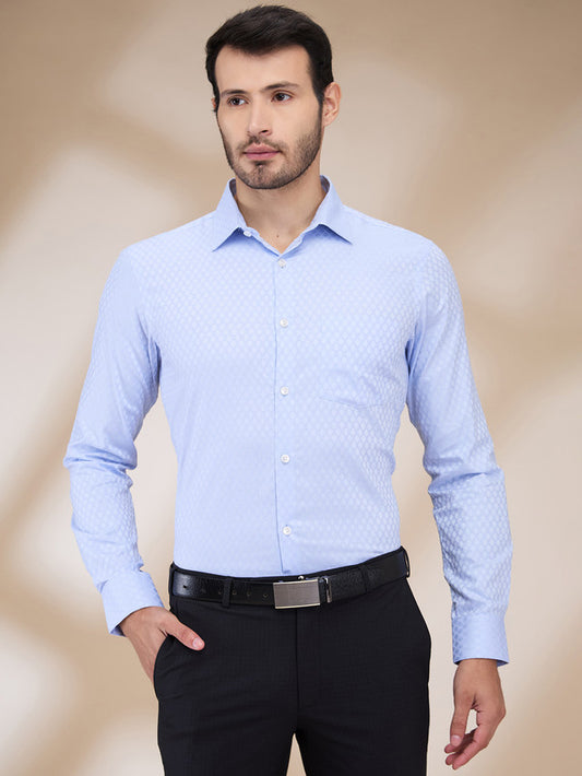 Park Avenue Blue Formal Shirt