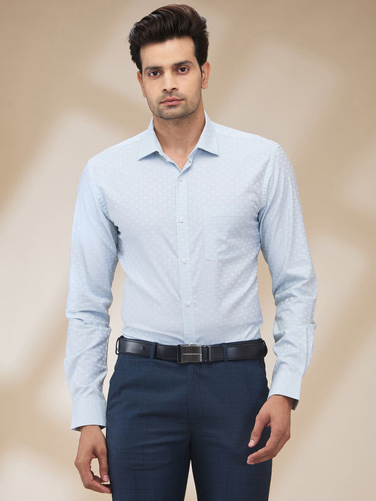 Park Avenue Green Formal Shirt