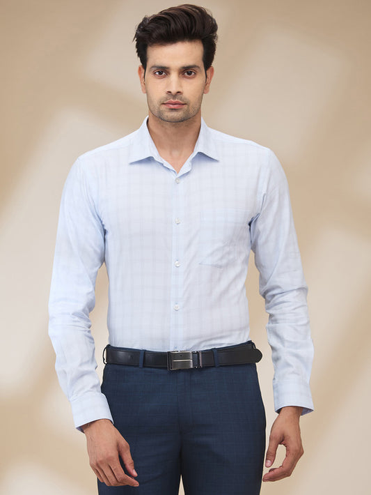 Park Avenue Blue Formal Shirt