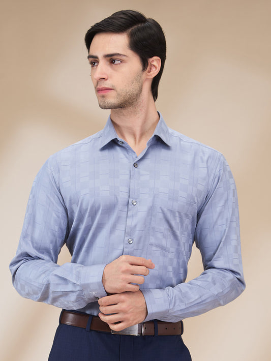 Park Avenue Grey Formal Shirt