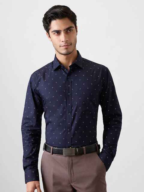 Park Avenue Blue Formal Shirt 