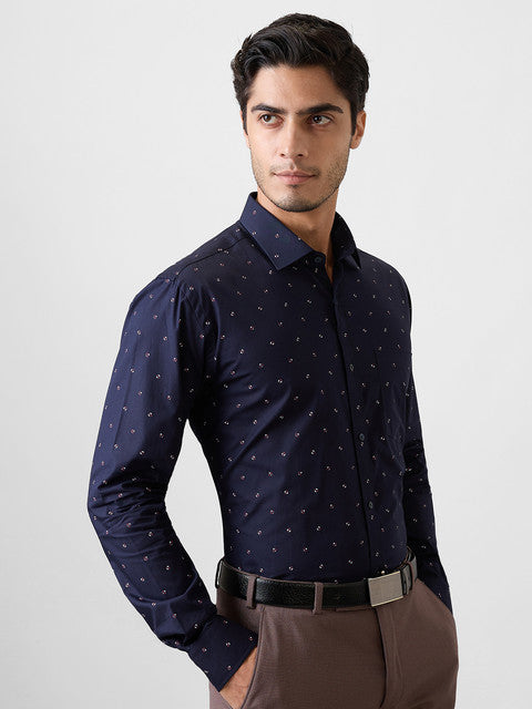 Park Avenue Blue Formal Shirt 