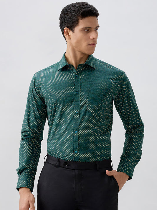 Park Avenue Green Shirt